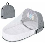 Shining house - lit de voyage pour bb avec moustiquaire  baldaquin, lit bb pliable avec moustiquaire ...
