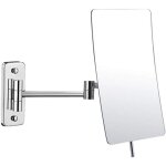 Shining house - miroir mural grossissant x3 fois grossissement - extension pliant - 360 degr�s rotation ...