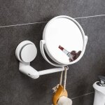 Shining house - miroir mural à ventouse pour salle de bain, miroir de maquillage, miroir mural à suspendre ... Shining house - miroir mural à ventouse pour salle de bain, miroir de maquillage, miroir mural à suspendre ...