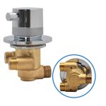 Shining house - mitigeur thermostatique mitigeur de douche en laiton mitigeur robinets de vanne sortie ...