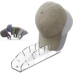 Shining house - porte casquette en acrylique, rangement casquette, peut contenir 7 casquettes de baseball, ...