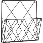 Shining house - porte - revue mural multifonctionnel en métal pour ranger vos magazines ou journaux(noir) ... Shining house - porte - revue mural multifonctionnel en métal pour ranger vos magazines ou journaux(noir) ...