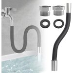 Shining house - rallonge de robinet rotatif � 360 � 30 cm embout d'�conomie d'eau pour robinet a�rateur ...