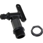 Shining house - robinet de cuve arri�re en plastique � enfoncer, adaptateur de bo�te de rangement d'eau ...