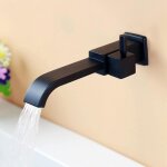 Shining house - robinet mitigeur murale lavabo g1 / 2 robinet d'eau froide robinet mural en cuivre robinet ...
