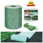 Shining house - rouleau de tapis de semences de gazon, tapis de culture d'herbe biodgradable 10ft, tapis ...
