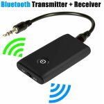 Shining house - transmetteur bluetooth 5. 0, adaptateur 2 en 1 sans fil 3. 5mm, �metteur et r�cepteur ...