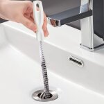 2 pices brosse de nettoyage de drain d'gout, flexible 45cm vier brosse de nettoyage pour dbouchage ...