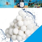 Shmshng - 700g boules de filtre de piscine, boule filtration piscine remplace 25kg sable pour filtre ...