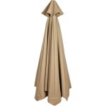 Auvent de rechange pour parasol de terrasse - 3 m - pais et rsistant - avec 8 baleines - rwhousse de ...