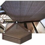 Filet d'ombrage de protection uv respirant rafraîchissant balcon filet jardin avec oeillets résistant ... Filet d'ombrage de protection uv respirant rafraîchissant balcon filet jardin avec oeillets résistant ...
