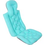 Oreiller de baignoire complet avec 10 ventouses puissantes, mise  niveau et allongement du coussin de ...