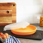 Shop - story - bote de conservation ronde 31 cm pour crpes, tortillas et pizza avec couvercle - couleur ...