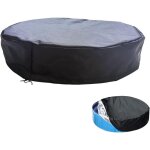 Shunfaji bche de protection pour piscine tubulaire, bache piscine ronde impermable, rsistante  la ...