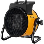 Sial chauffage soufflant - radiateur �lectrique - c�ramique - chauffage industriel - chaleur rapide 3 ...