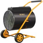 Sial industriel radiateur lectrique - 15kw chauffage soufflant - pour chantier, atelier ou garage (noir) ...