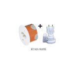 Kit boite d'encastrement sortie d'applique dcl bbc  54mm profondeur 40mm avec douille e27 sib adr p35449 ...