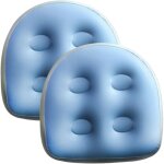 Siège d'appoint gonflable 2 pièces. siège de spa et support dorsal gonflable avec ventouse siège de bain ... Siège d'appoint gonflable 2 pièces. siège de spa et support dorsal gonflable avec ventouse siège de bain ...