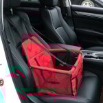 Si�ge d'appoint de voiture pour les chiens ou chats, accessoires de voiture pour chien, housse de rehausseur ...