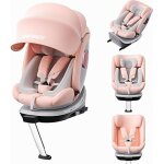 Si�ge auto b�b�, groupe de taille 0 + 1 / 2 / 3 (40 - 150cm) 0 - 36 kg dewinner, isofix siege auto pivotant ...