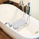 Si�ge de baignoire - si�ge de bain suspendu r�glable - tabouret de salle de bain - dim. 73 - 832218cm ...