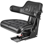 Siege de chariot elevateur universel, 61x51x51 cm, siege de tracteur de suspension etanche, capacite ...