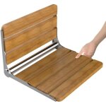 Siege de douche mural rabattable, tabouret de douche pliable mural, chaise de douche antid�rapante pour ...