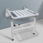 Siège de douche rabattable mural, adulte siège de douche pour personne handicapée chaise de douche pliable, ... Siège de douche rabattable mural, adulte siège de douche pour personne handicapée chaise de douche pliable, ...