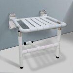 Siège de douche rabattable mural, adulte siège de douche pour personne handicapée chaise de douche pliable, ... Siège de douche rabattable mural, adulte siège de douche pour personne handicapée chaise de douche pliable, ...