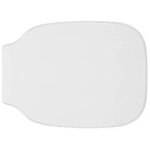 Si�ge de wc pour cuvette roca debba forma 8 dimensions : blanc charni�res � expansion c