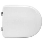 Si�ge de wc pour villeroy et boch cuvette magnum forma 7 dimensions : blanc - charni�res � anneaux