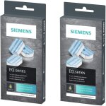 Siemens tz80002 lot de 2 paquets de pastilles detartrantes 2 en 1 pour machines a cafe siemens gamme ...