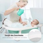 Baignoire bb avec cran tapis confortable, baignoire bb pliable, 80x50x23cm