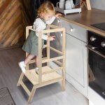 Sifree - tour d'apprentissage pour enfants learning tower chaise d'apprentissage 39x52x90cm