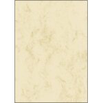Sigel - dp181 dp181 papier � motifs marbre din a4 90 g / m� beige 25 feuille(s)