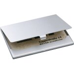 Sigel - vz135 �tui � cartes de visite 15 cartes (l x h x p) 92 x 63 x 5 mm argent (mat) aluminium