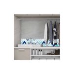 Signaletique. biz france - crdence cuisine adhsive autocollante chevron bleu - 100 x 20 cm