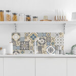 Signaletique. biz france - cr�dence cuisine adh�sive autocollante glorious s - 120 x 50 cm