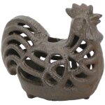Signes grimalt - bougeoir décoratif en forme de poule pour la maison et le jardin, figurine rustique ... Signes grimalt - bougeoir décoratif en forme de poule pour la maison et le jardin, figurine rustique ...