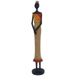 Signes grimalt - figurine africaine en rsine pour la dcoration de la maison et la collection ethnique ...