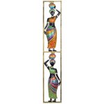 Signes grimalt - figurines ethniques matka multicolores pour femmes, ornement mural pour d�coration int�rieure ...