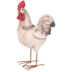 Signes grimalt gallo animal figure figure de chat blanc - 32x18x43cm