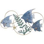 Signes grimalt - ornement mural de poisson en métal, décoration de maison nautique, applique maritime, ... Signes grimalt - ornement mural de poisson en métal, décoration de maison nautique, applique maritime, ...