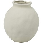 Signes grimalt - petit vase d�coratif boh�me en porcelaine blanche