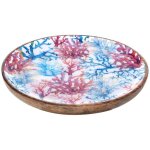 Plat de cuisine botes et plateaux de plaques de corail bleu 22x22x3cm 25189 - signes grimalt
