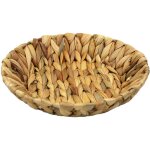 Signes grimalt - plateau rond de d�coration naturelle en jacinthe d'eau