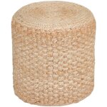 Signes grimalt - sac de haricots en jute naturel beige 40 cm, sac de haricots d�coratif pour la maison, ...