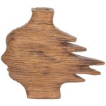 Signes grimalt - vase en bois sculpté à la main ethnique pour la décoration de la maison Signes grimalt - vase en bois sculpté à la main ethnique pour la décoration de la maison