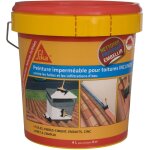 Sika peinture impermable anti - fuites toitures inclines couleur: blanc - conditionnement: 4l
