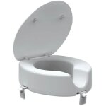 Siko - rehausseur wc universel surlvation 12 cm pour pmr et personnes ges, blanc (invalwcsed)